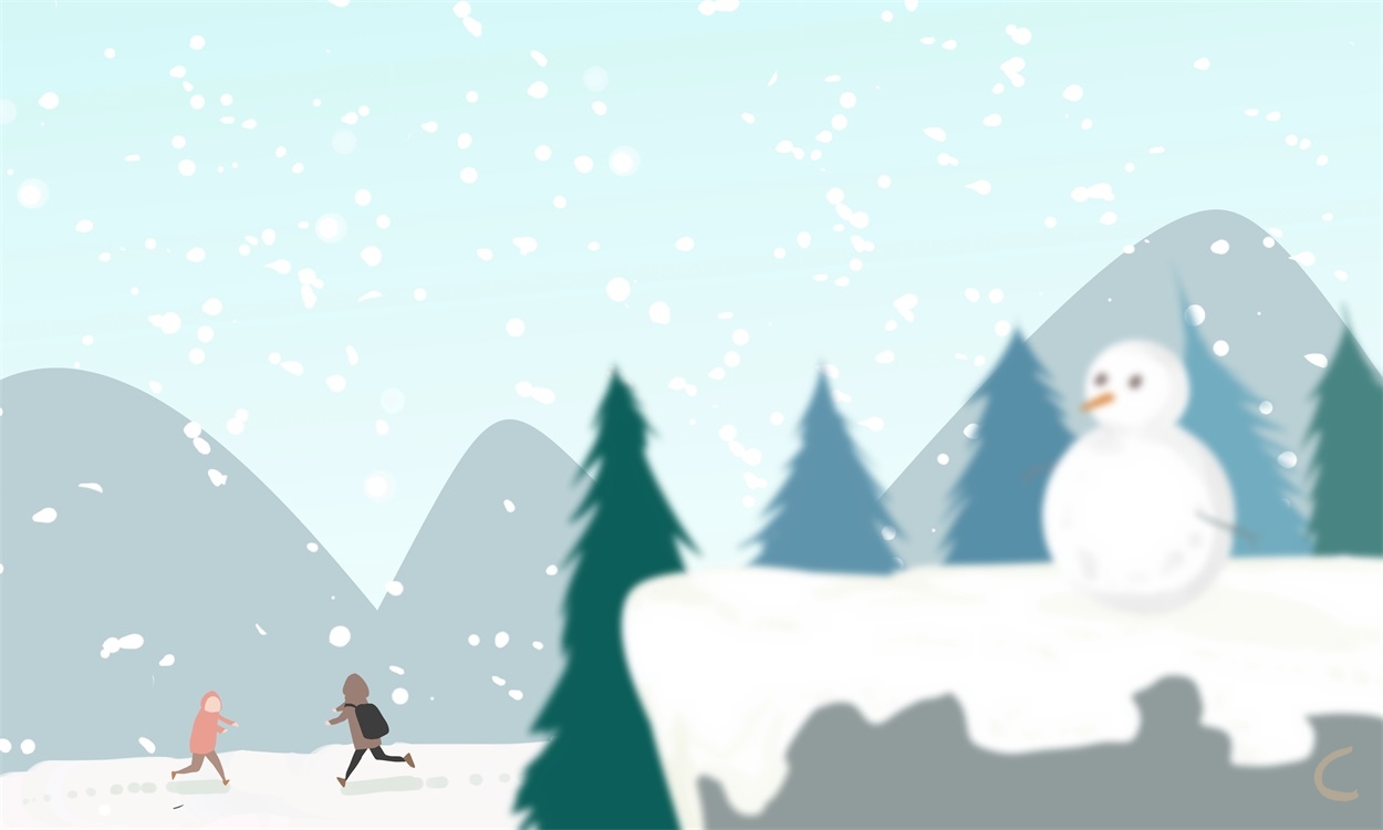 下雪滿分作文素材